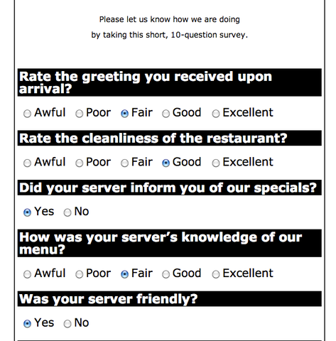 Add On Packages Stand Alone Survey